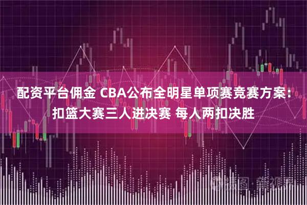 配资平台佣金 CBA公布全明星单项赛竞赛方案：扣篮大赛三人进决赛 每人两扣决胜